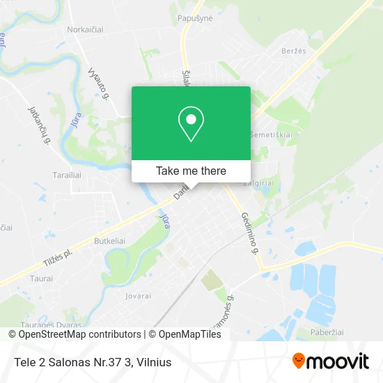 Карта Tele 2 Salonas Nr.37 3