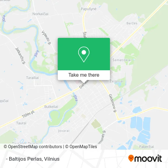 Карта - Baltijos Perlas