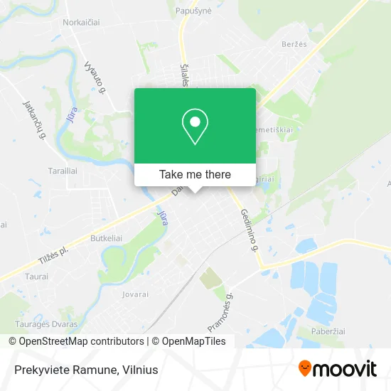 Карта Prekyviete Ramune