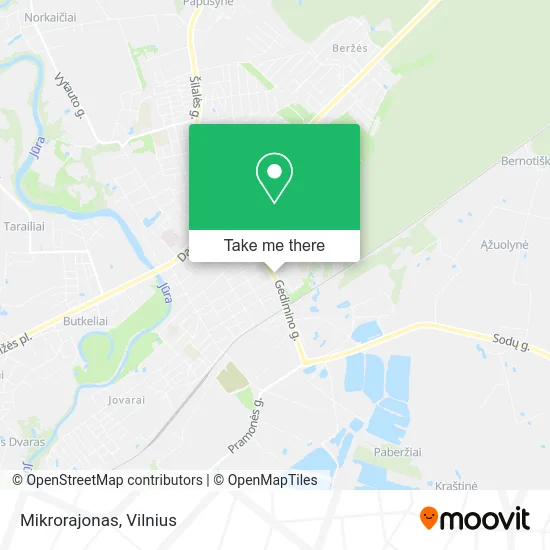 Карта Mikrorajonas