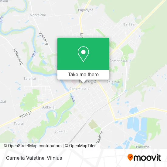 Camelia Vaistine map