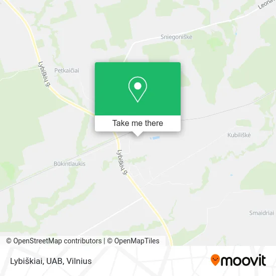 Карта Lybiškiai, UAB