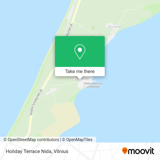 Карта Holiday Terrace Nida