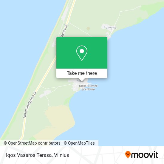 Карта Iqos Vasaros Terasa