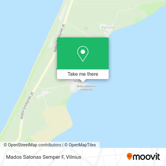 Карта Mados Salonas Semper F