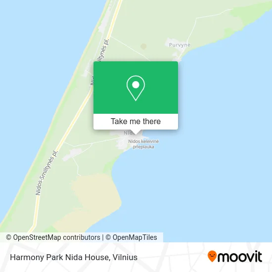 Карта Harmony Park Nida House