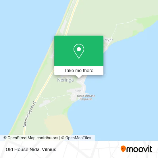 Карта Old House Nida