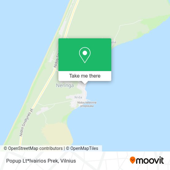 Карта Popup Lt*Ivairios Prek