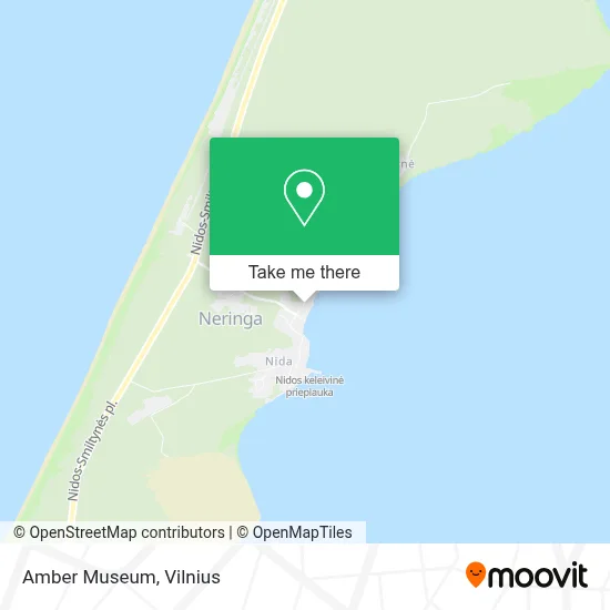 Amber Museum map