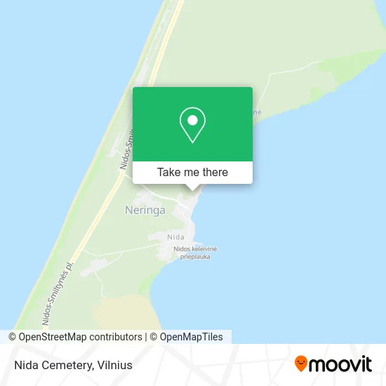 Карта Nida Cemetery