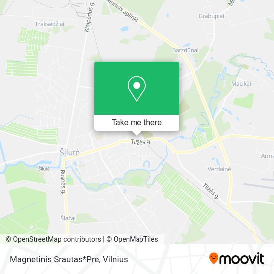Карта Magnetinis Srautas*Pre