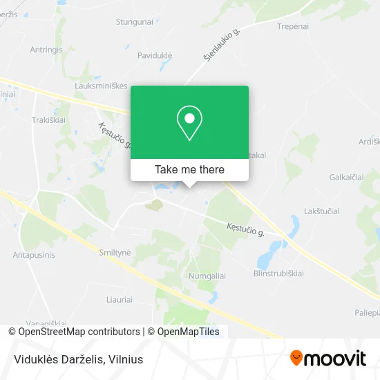 Карта Viduklės Darželis