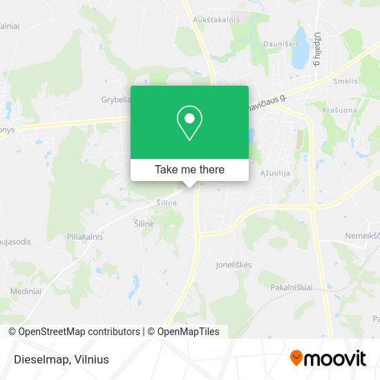 Карта Dieselmap