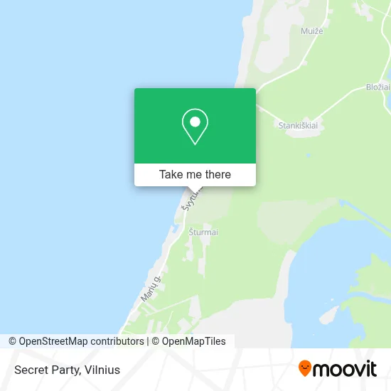 Secret Party map