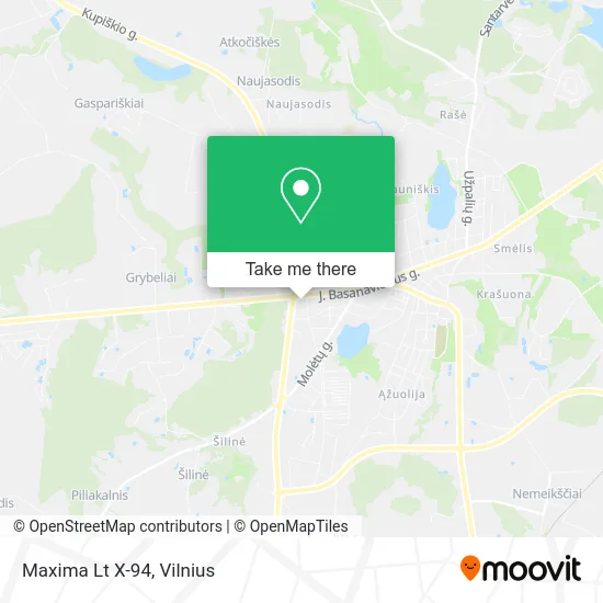 Maxima Lt X-94 map
