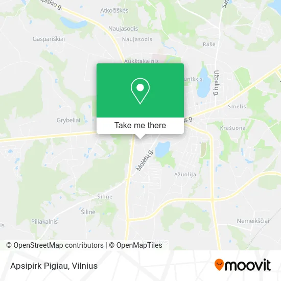 Карта Apsipirk Pigiau