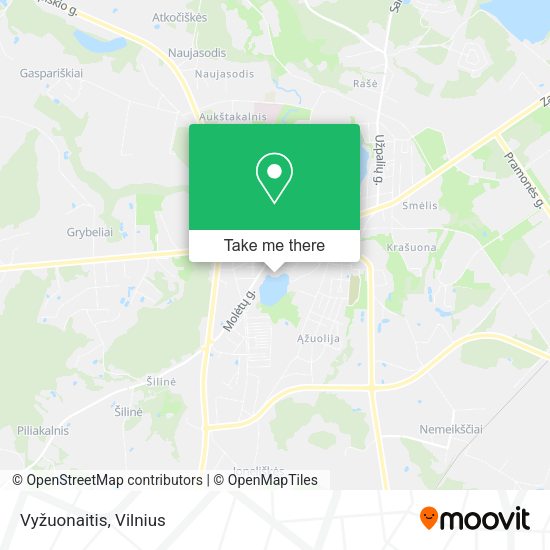 Карта Vyžuonaitis