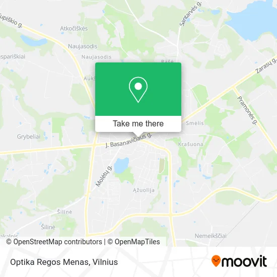 Карта Optika Regos Menas