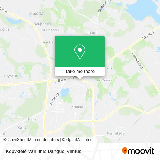 Карта Kepyklėlė Vanilinis Dangus