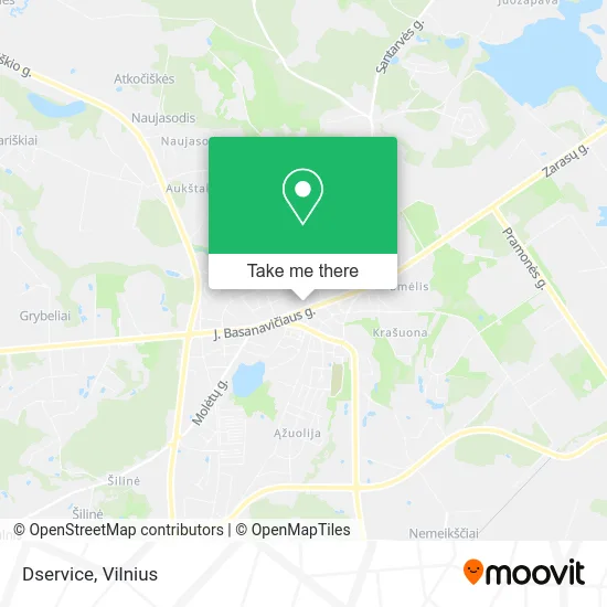 Карта Dservice