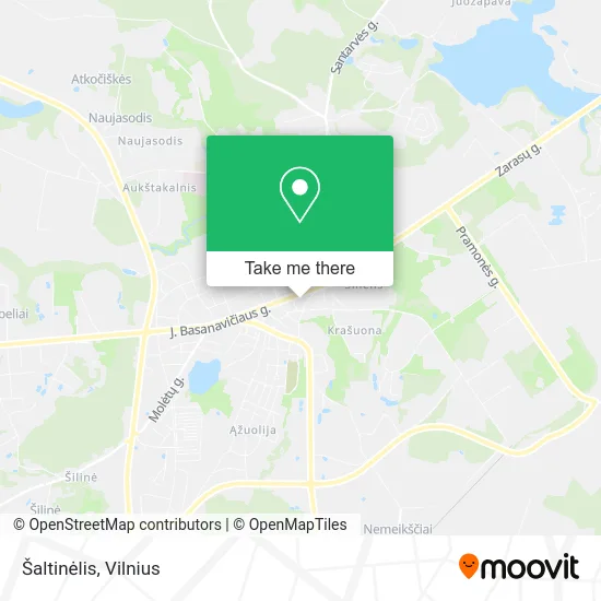 Карта Šaltinėlis