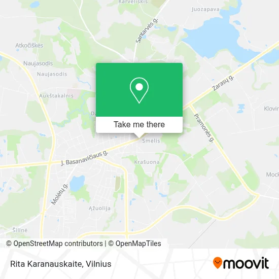 Rita Karanauskaite map