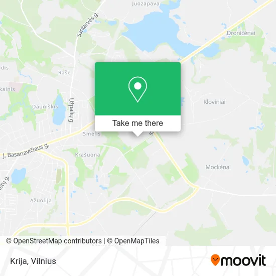 Krija map