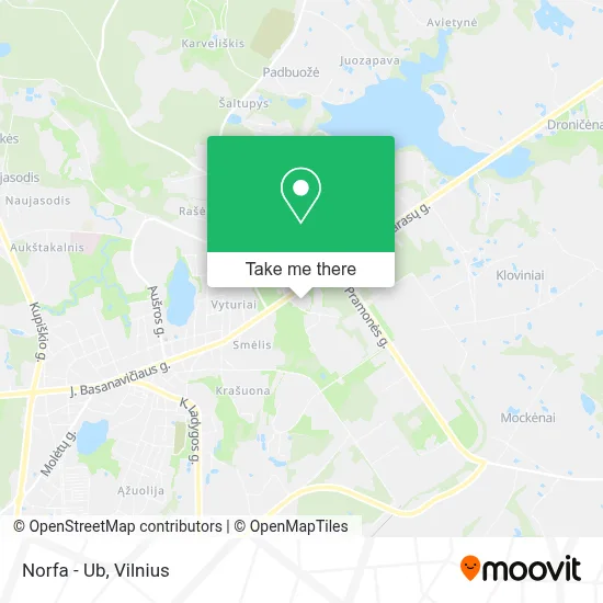 Norfa - Ub map