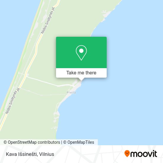 Карта Kava Išsinešti