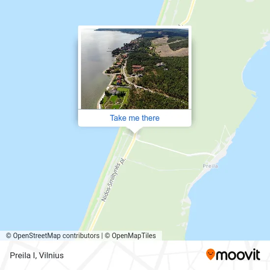 Preila I map