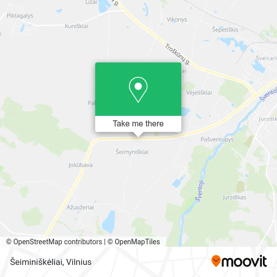 Карта Šeiminiškėliai