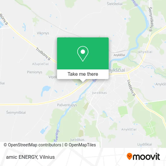 Карта amic ENERGY