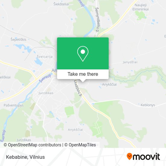 Карта Kebabine