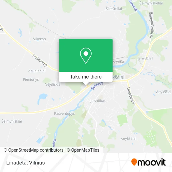 Карта Linadeta