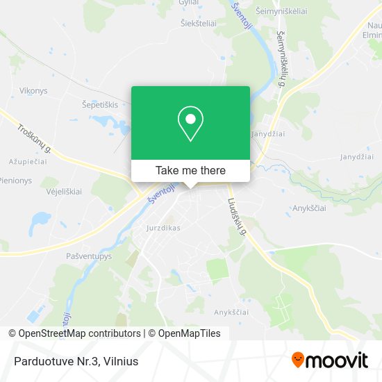Карта Parduotuve Nr.3