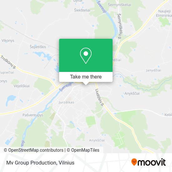 Карта Mv Group Production