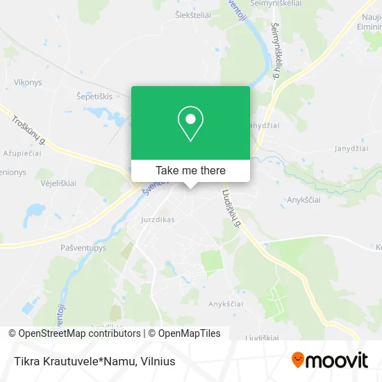 Tikra Krautuvele*Namu map