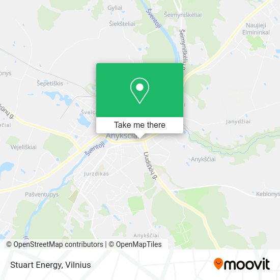 Карта Stuart Energy
