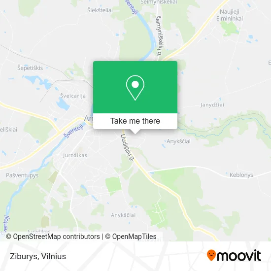 Карта Ziburys