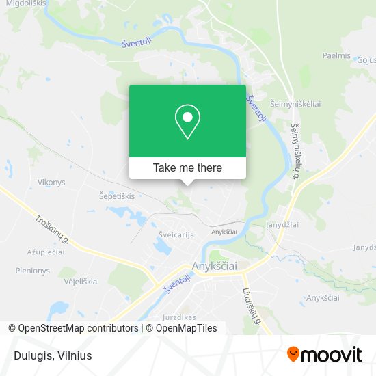Карта Dulugis