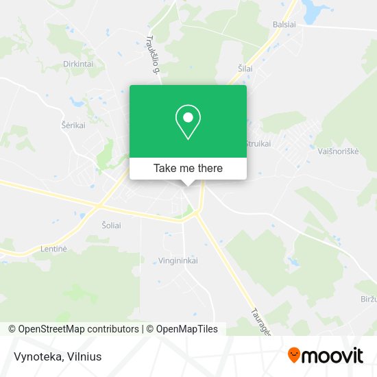 Карта Vynoteka