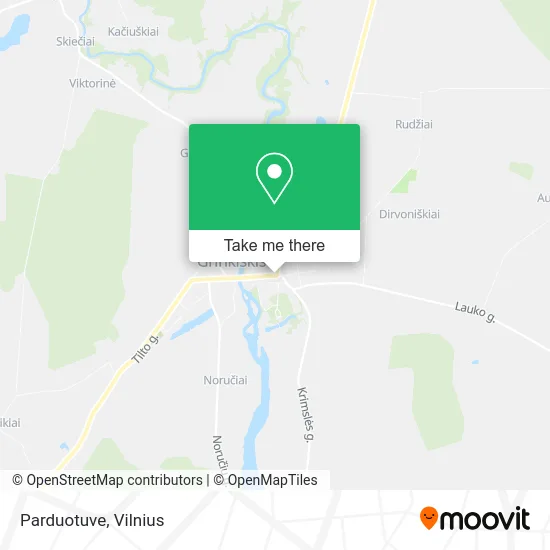 Карта Parduotuve