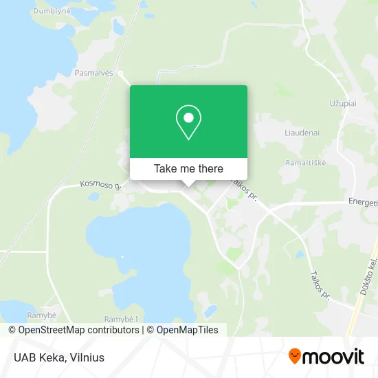 Карта UAB Keka