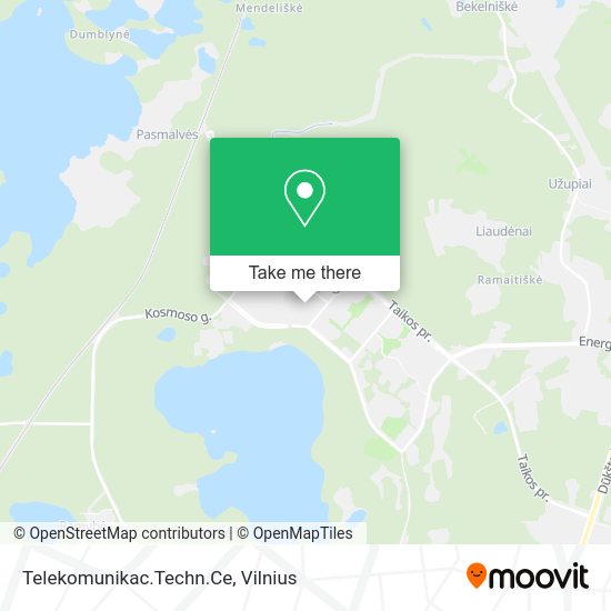 Карта Telekomunikac.Techn.Ce