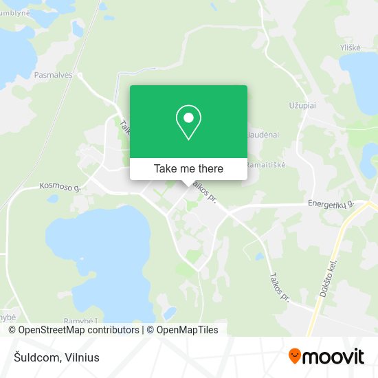 Šuldcom map