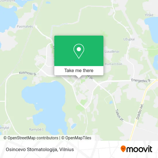 Карта Osincevo Stomatologija