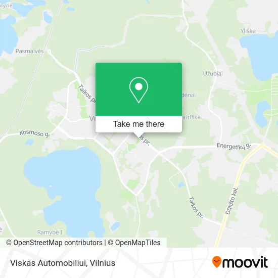 Карта Viskas Automobiliui