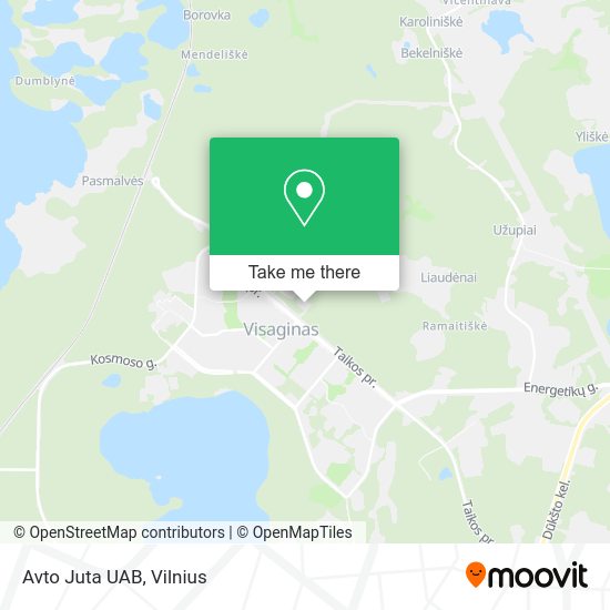 Карта Avto Juta UAB