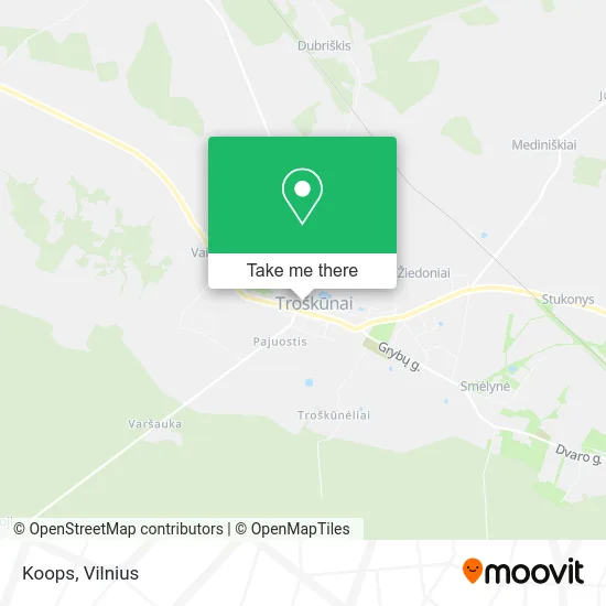 Карта Koops