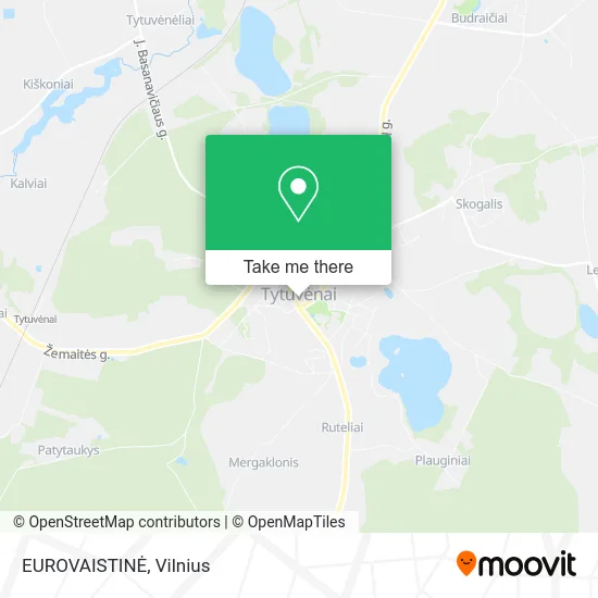 Карта EUROVAISTINĖ